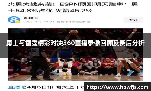 勇士与雷霆精彩对决360直播录像回顾及赛后分析